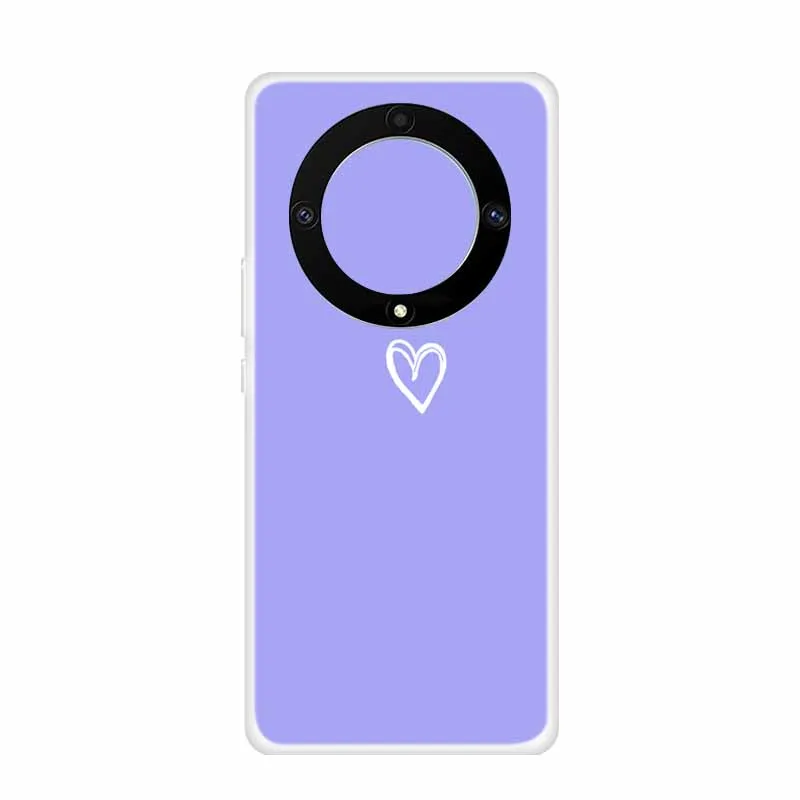 Marble Clear Soft TPU Silicone Back Cover - Transparent Coque