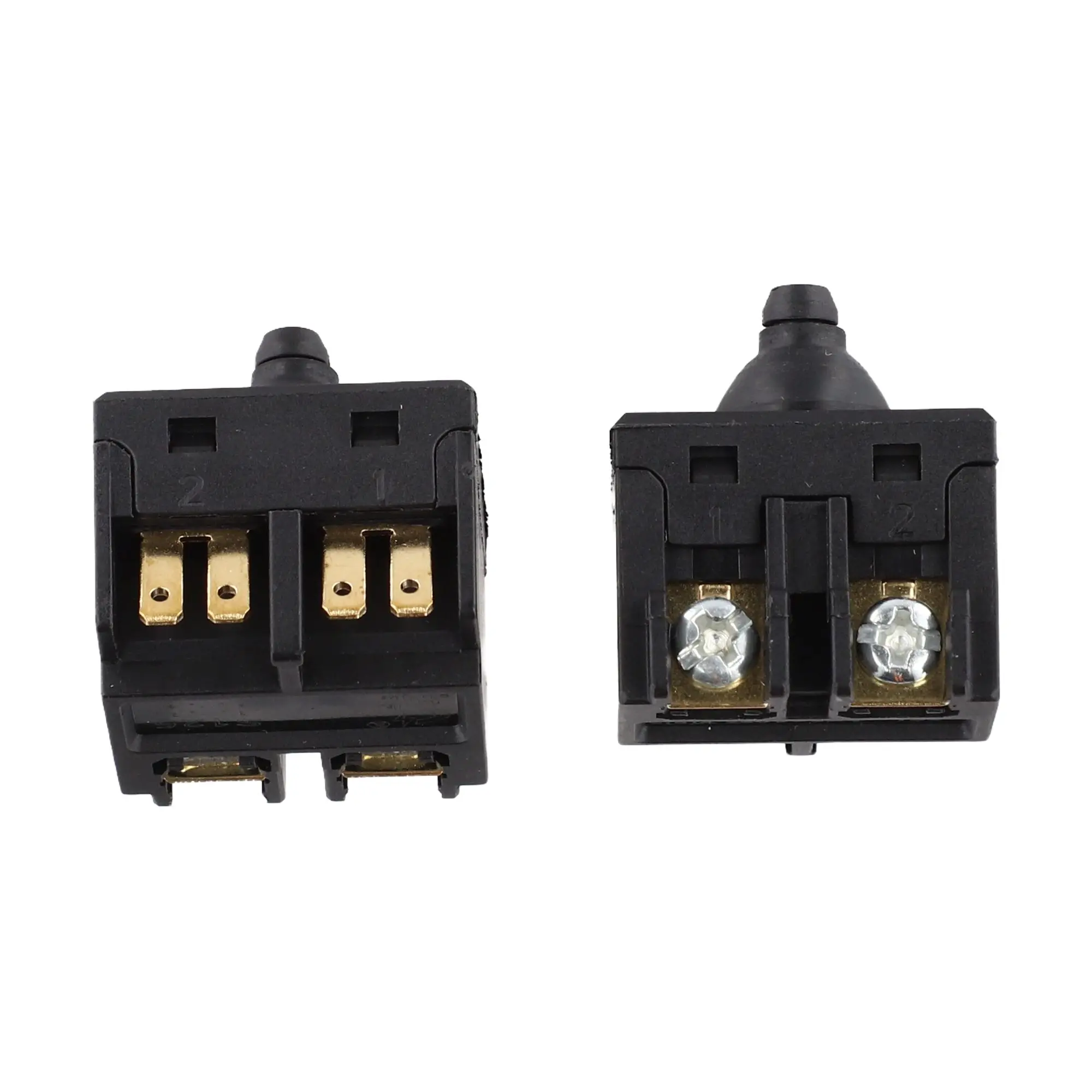 2pcs Angle Grinder Switch Replacement Parts Push Button Switches For 100 Polisher Angle Grinder Accessories Power Tool