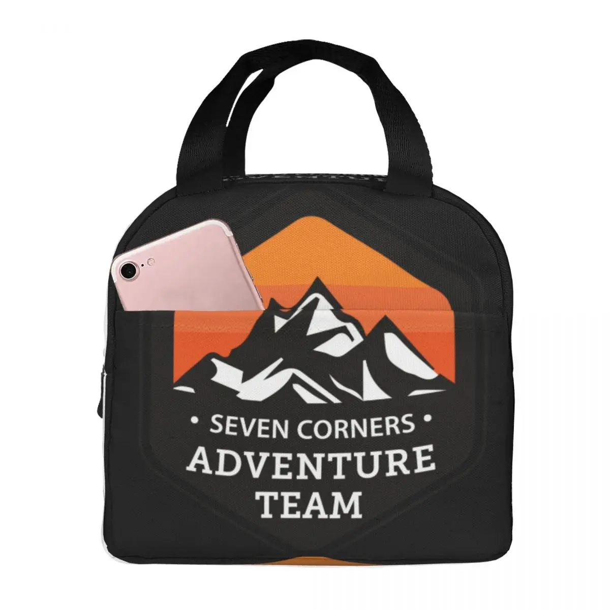

Adventure Lunch Bag Unisex Portable Cooler Insulated Lunch Box Food Bento Box
