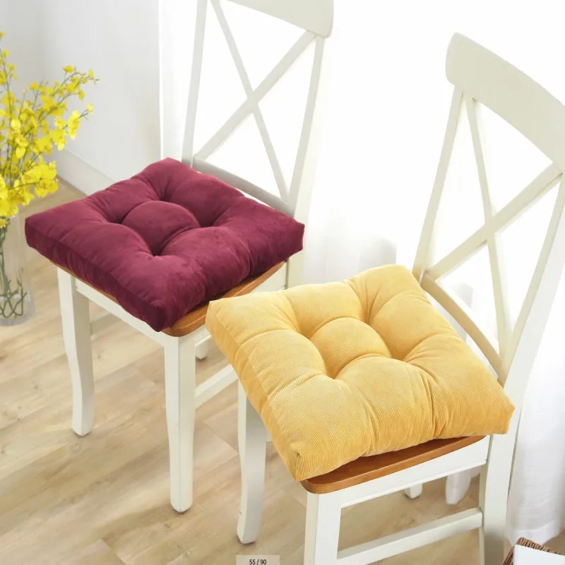 Floor Pillow Square Floor Seating Pillow Cushion Meditation Yoga Seat Kneeling Pillows Thick Tufted Cushions Mat Pad Balcony 3