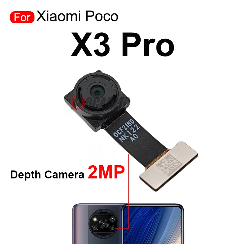 Front And Rear Big Mian Back Macro UltraWide Camera For Xiaomi