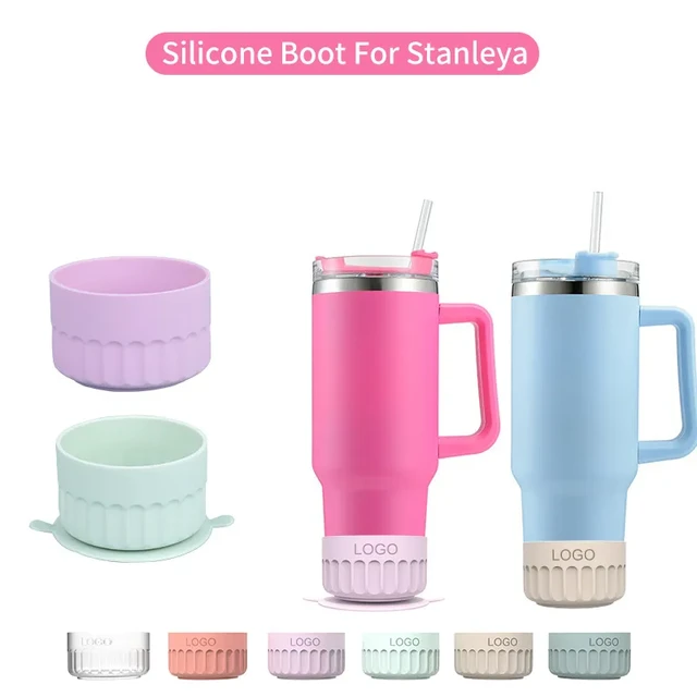 Protective Water Bottle Bottom Sleeve Cover Silicone Cup Bottom