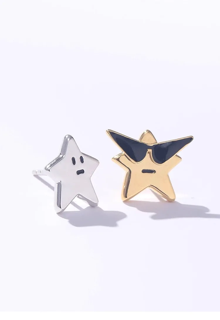 Star Duo Stud Earrings S4a31972617a34688b4b26e88f694e07ep