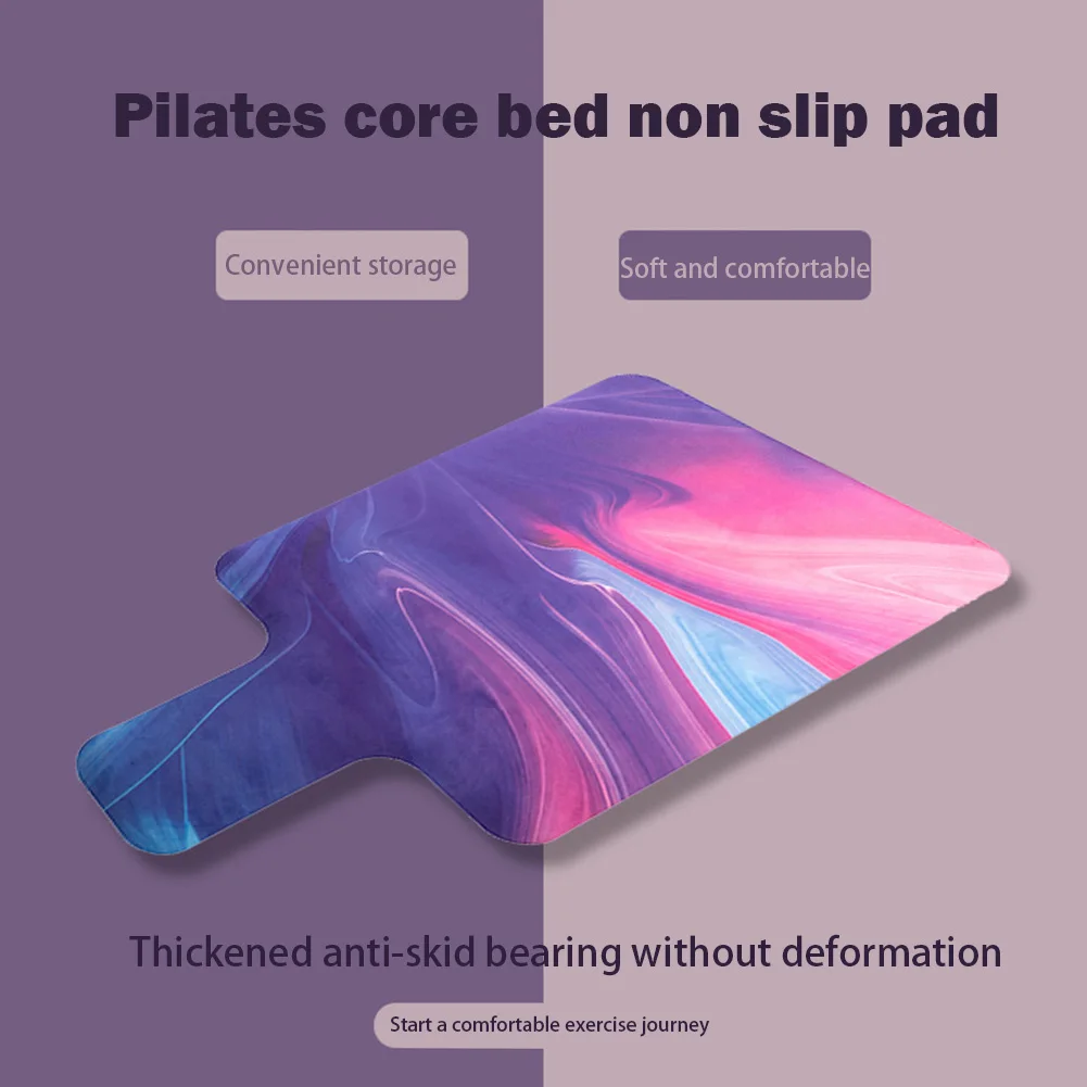 Leisurealeaneag Reformer Mat - Tappetino portatile per yoga, pilates, fitness, allenamento, G, stile G