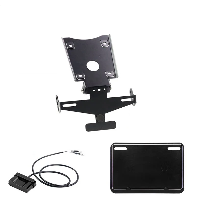 QJMOTOR SRK550RS SRK550 RS SRK 550RR SRK550RR 오토바이 번호판 홀더 브래킷 리어 테일 티디 펜더 제거 키트
