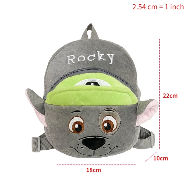 New Paw Patrol Backpacks Anime Figures Skye Rocky Rubble Marshall Chase Plush Backpack Boys Girls Toy Bags Kids Toys Child Gifts 6