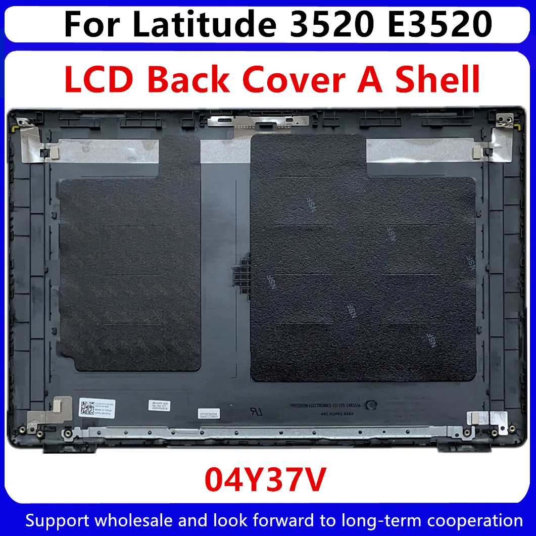 para Dell Latitude 15 3520 E3520 Lcd Capa Traseira Tampa da Tampa Traseira Case Superior Capa um Escudo 017xcf 04y37v Moldura Dianteira 0wxn5f Novo - Imagem 4