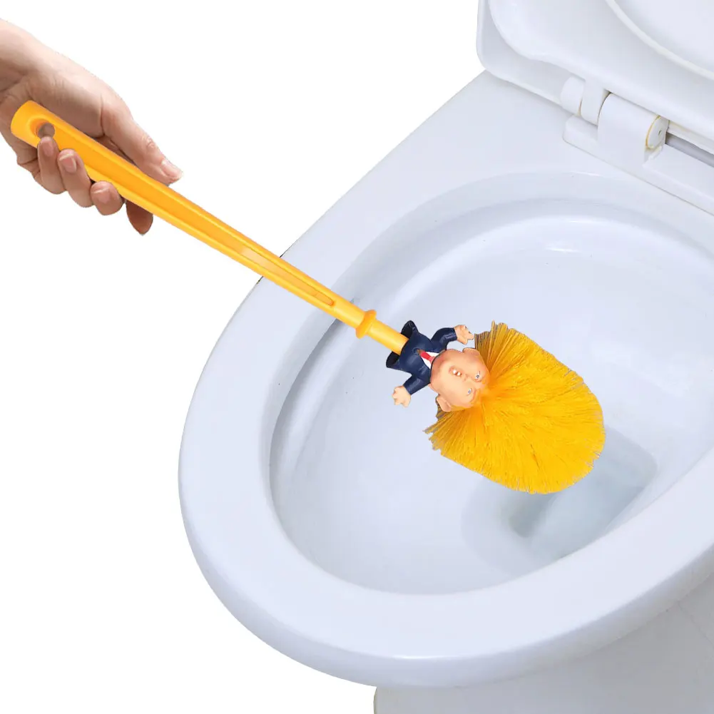 Donald Trump Toiletten bürste lustige Trump Bad Reinigungs bürste mit Halter Toiletten schüssel Bürste Neuheit Geschenke - AliExpress 15