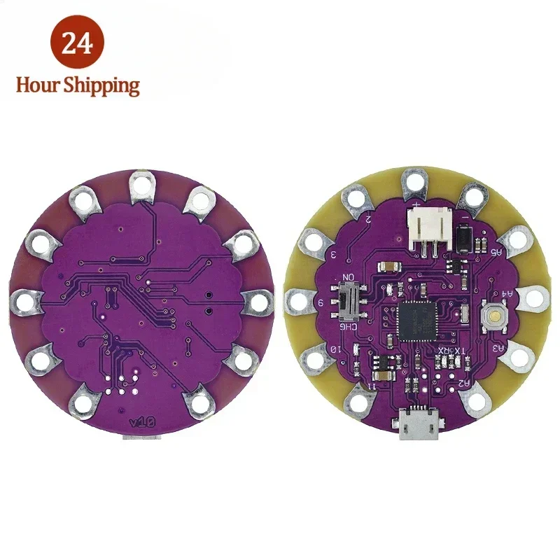 LilyPad-Micro-USB-ATmega32U4-Development-Board-Arduino-microcontrolador ...