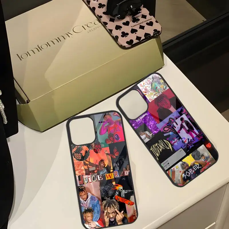 Rap Juice Wrld Custodia Per Telefono Singer Pc + Tpu Funda Per Samsung Galaxy S30 S10 S22 S21 S20 Plus Cover Posteriore Telefoon