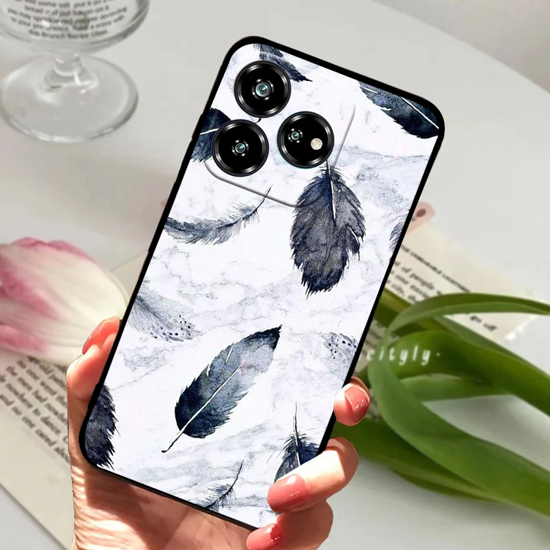 Soft Silicone TPU Shockproof Phone Case with Cute Animal Design - Fashionable Back Cover Bumper