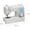 Sewing and Quilting Machine, XR3774, 37 Built-in Stitches, Wide Table, 8 Included Sewing Feet 3
