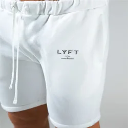 Short de sport en coton pour hommes, Slim Fit, pour loisirs, course à pied, Lyft, nouvelle collection 