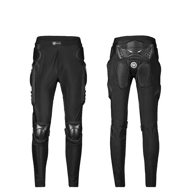 

New professional motorcycle off-road cycling armor pants, extreme sports pulley anti fall and collision armor pants