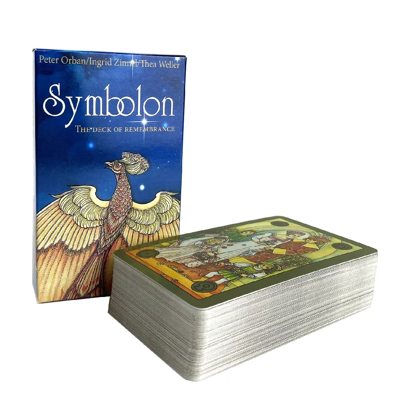Symbolon Tarot Deck: The Deck of Remembrance - English Edition Family Party Game for Divination and Fate Exploration