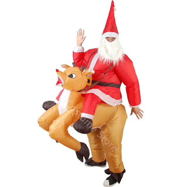 Riding Reindeer Masquerade Costume