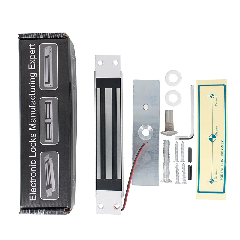 Electromagnetic Lock 180KG Access Control Magnetic Lock Suitable For Wooden Door/Glass Door/Metal Door