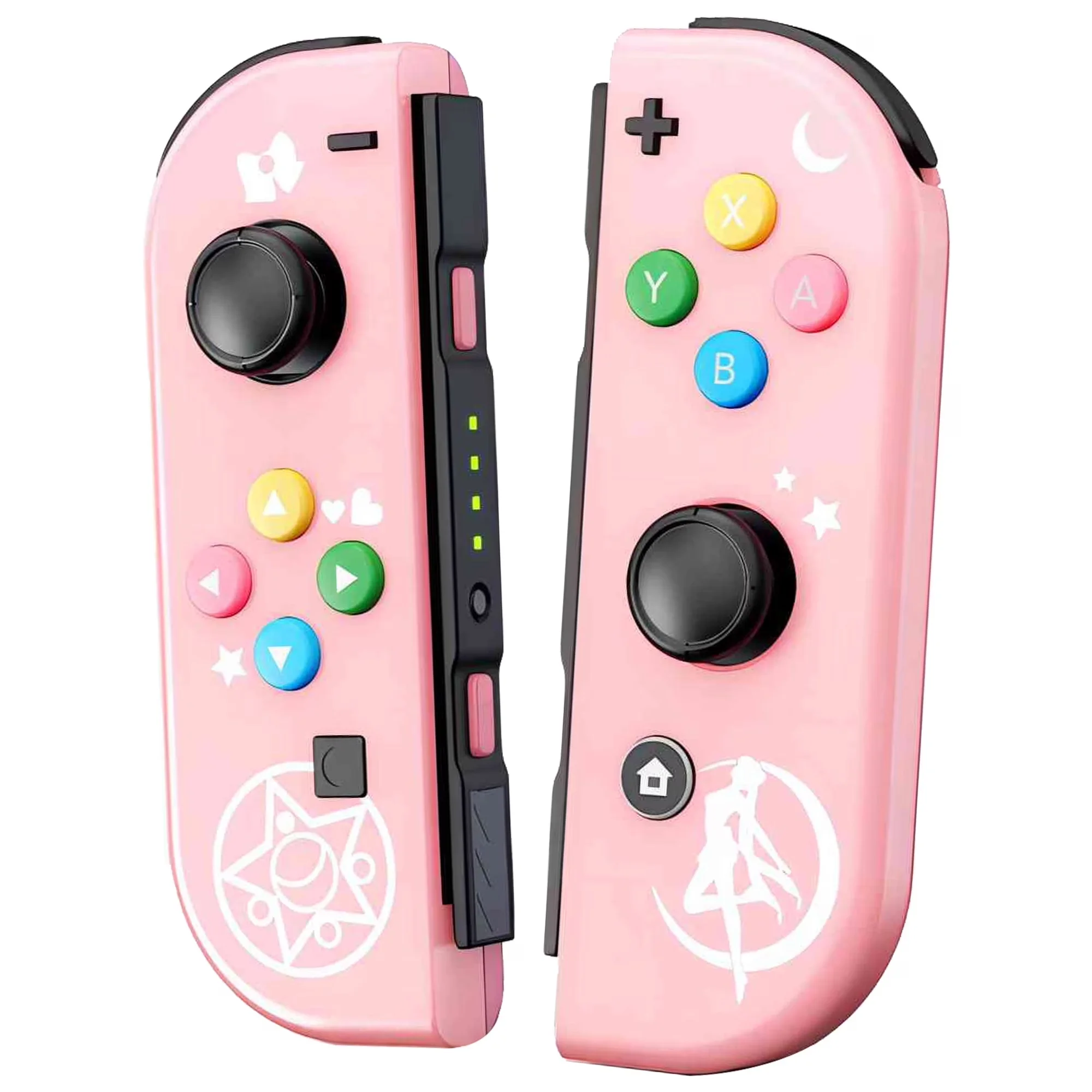 Enhanced Wireless Game Controller with Dual Vibration and Turbo Functions