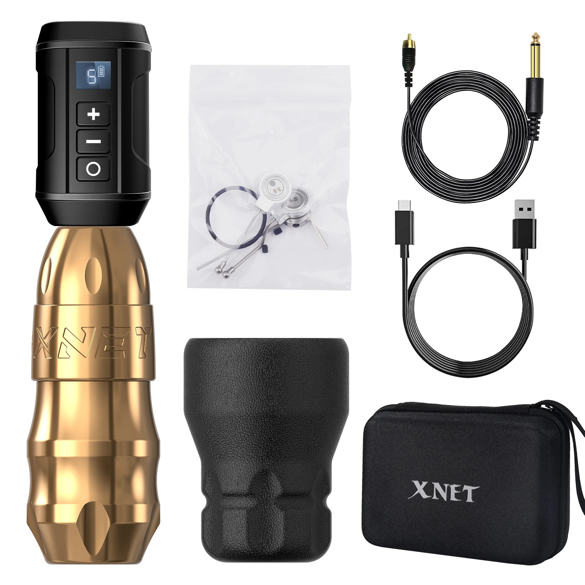 XNET Sita Professional Rotary Tattoo Machine Brushless Motor with