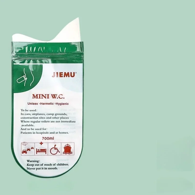 700ML Outdoor Travel Emergency Portable Car Urinal Vomit Bags Mini Mobile Toilets Handy Unisex Disposable Toilet Bag 1/4/8Pcs