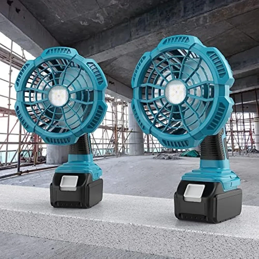 Makita 折りたたみ式ファン Portable Clip on Fan for Makita 18V lithium Battery Battery
