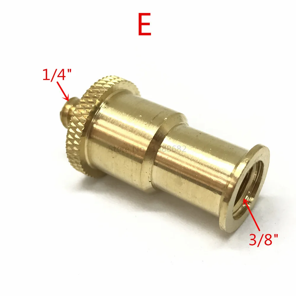 Jadkinsta 1/4" to 3/8" 5/8" to 1/4" Male Female Cold Hot Shoe Thread Screw Mount Adapter Tripod Plate Screw for SLR Camera