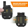 Molle Handcuffs Pouch Shackles Holder Case Quick Draw Universal Handcuff Holster Standard Chain Cuffs Cover Belt Pouch 4