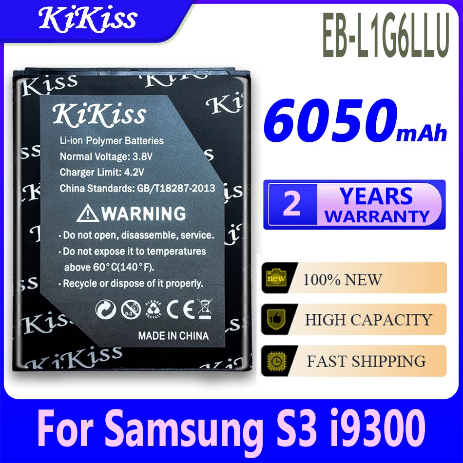 Batteria Di Ricambio Per Samsung Galaxy S3 Siii I9300 I9308 L710 I535 I9300I I9305 L710 I747 Batteria Eb-L1G6Llu Eb Muslimnfc