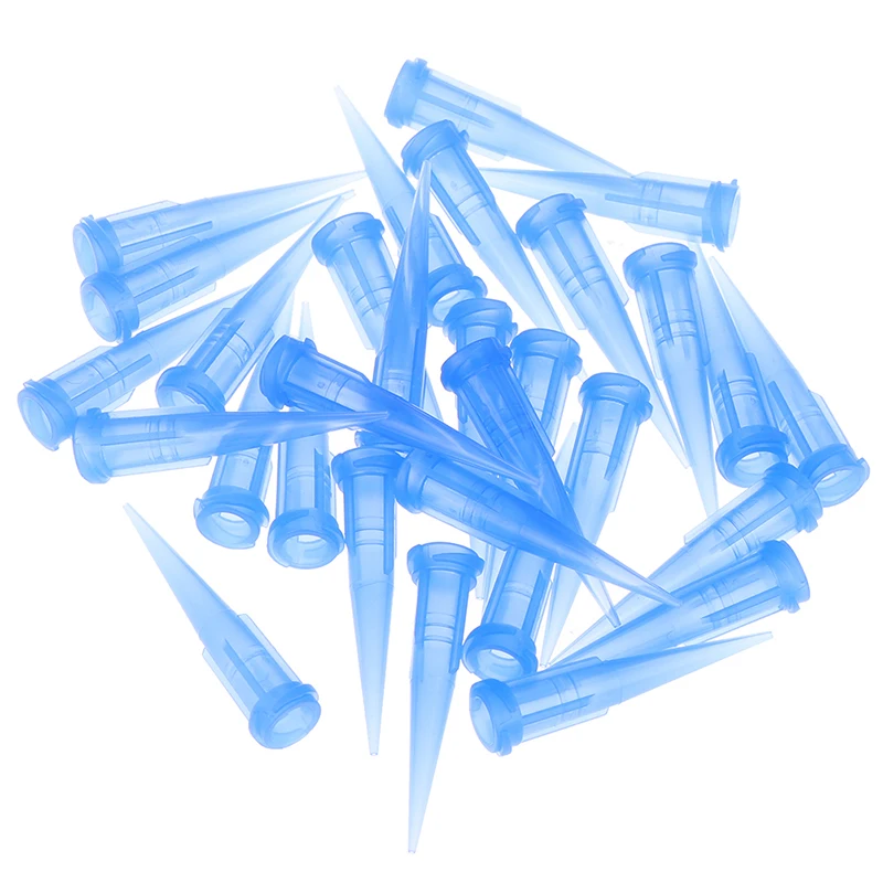 30Pcs TT Tapered Tips Solder Paste Adhesive Glue Dispensing Needle 14-25GA