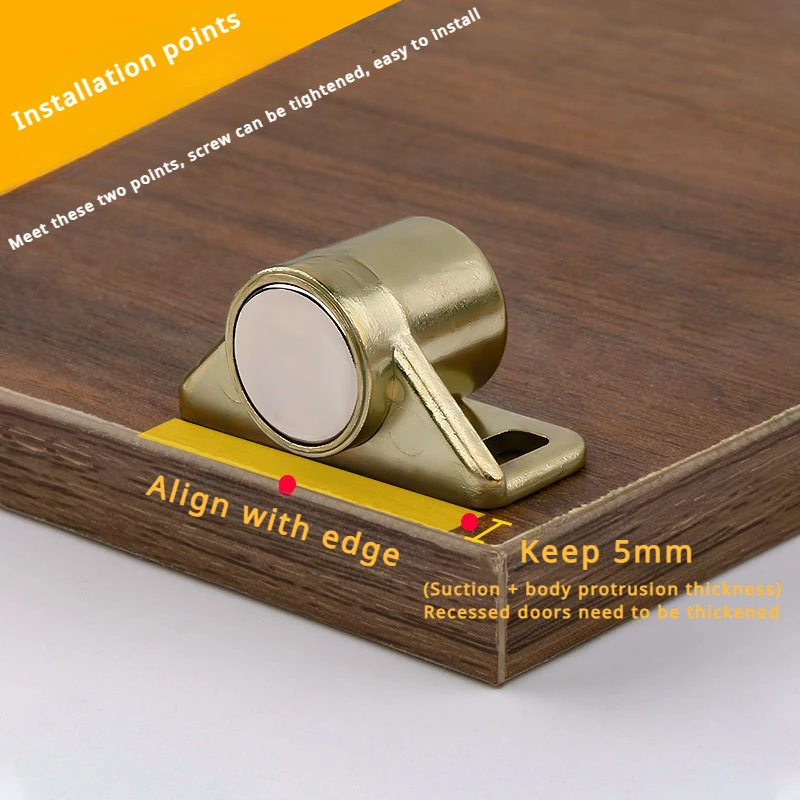 Magnet Cabinet Door Catch Magnetic Furniture Door Stopper effect strong magnets door super powerful neodymium magnet latch