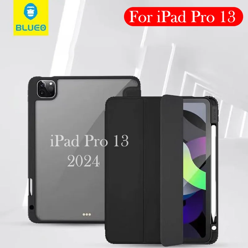 BLUEO Case For iPad Pro 13 Armor Back Cover Case For iPad Pro 13