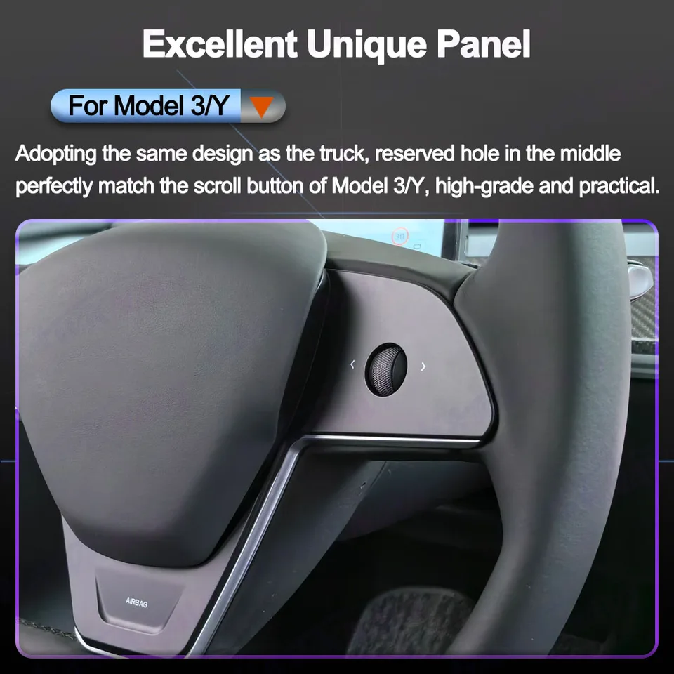 Hawknavi 新スタイル Cybertruck ヨークステアリングホイールテスラ