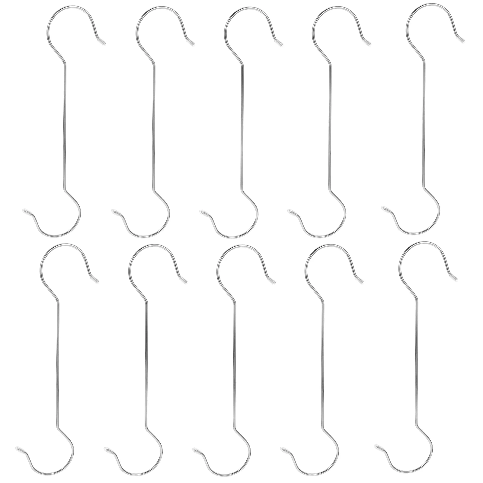 

10Pcs S Shaped Hook Heavy Duty Planter Hooks Bird Feeder Hook Tree Branch Hanging Hooks