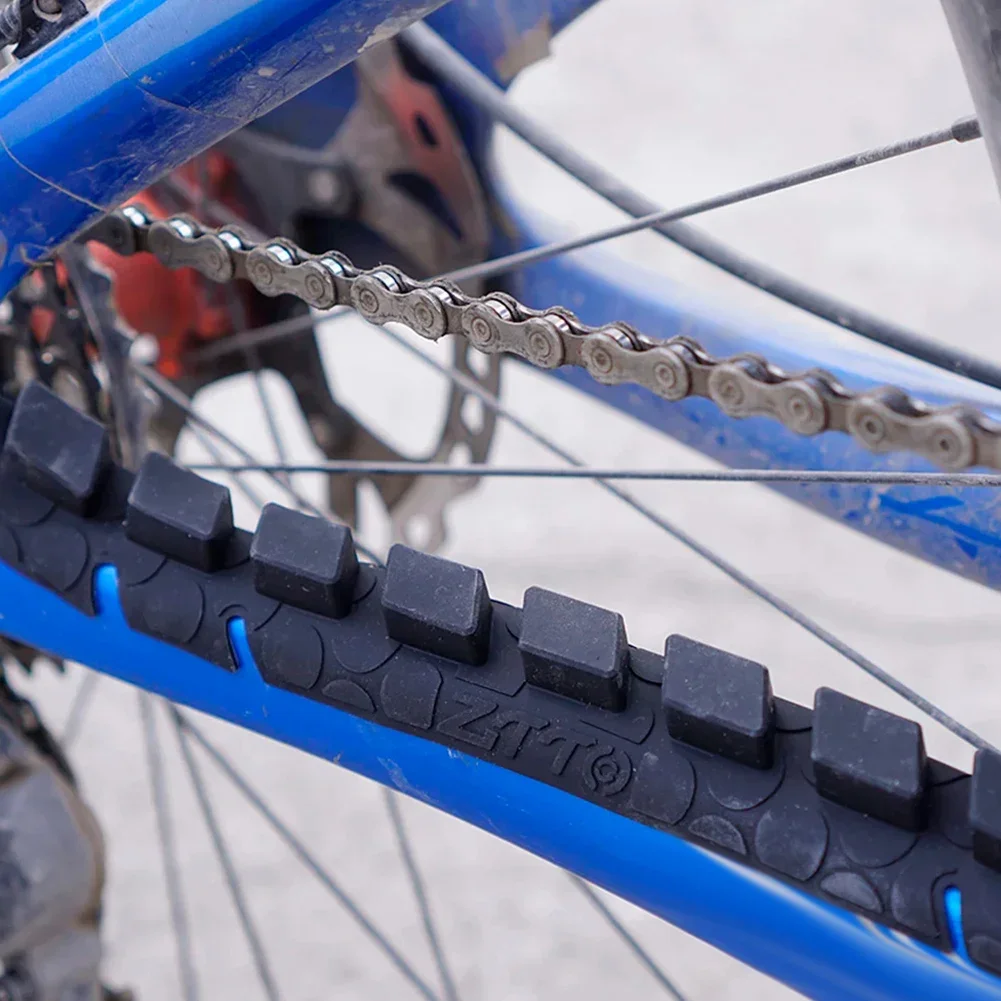 3D Silicone Chain Stay Frame Guard Chain Protection Sticker Bicycle Frame Chain Guard for Mountain Bike MTB Road Bike