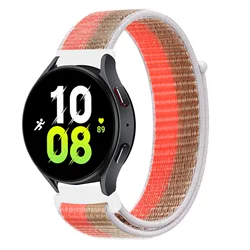 Durable Nylon Strap, 20mm/22mm - Versatile Design for 22mm (Pink tan)