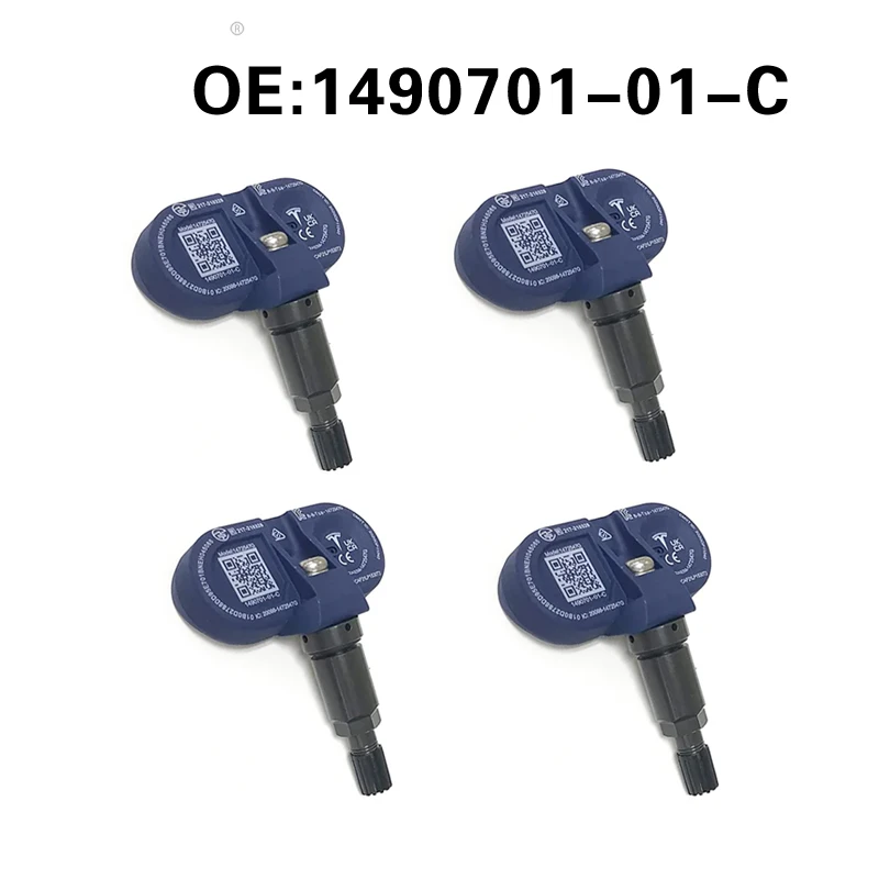 1490701-01-C 149070101C TPMS Bluetooth Tire Pressure Monitor Sensors For Tesla Model S 3 X Y