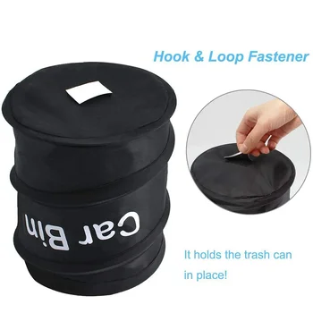 Portable Foldable Car Trash Bin 1