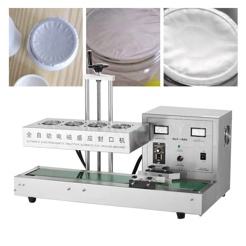 

Automatic Aluminum Foil Sealing Machine Glass Bottle Electromagnetic Induction Sealer