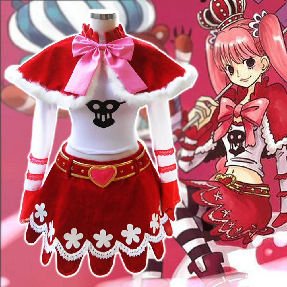 

Anime One Piece Cosplay Perona Female Costume