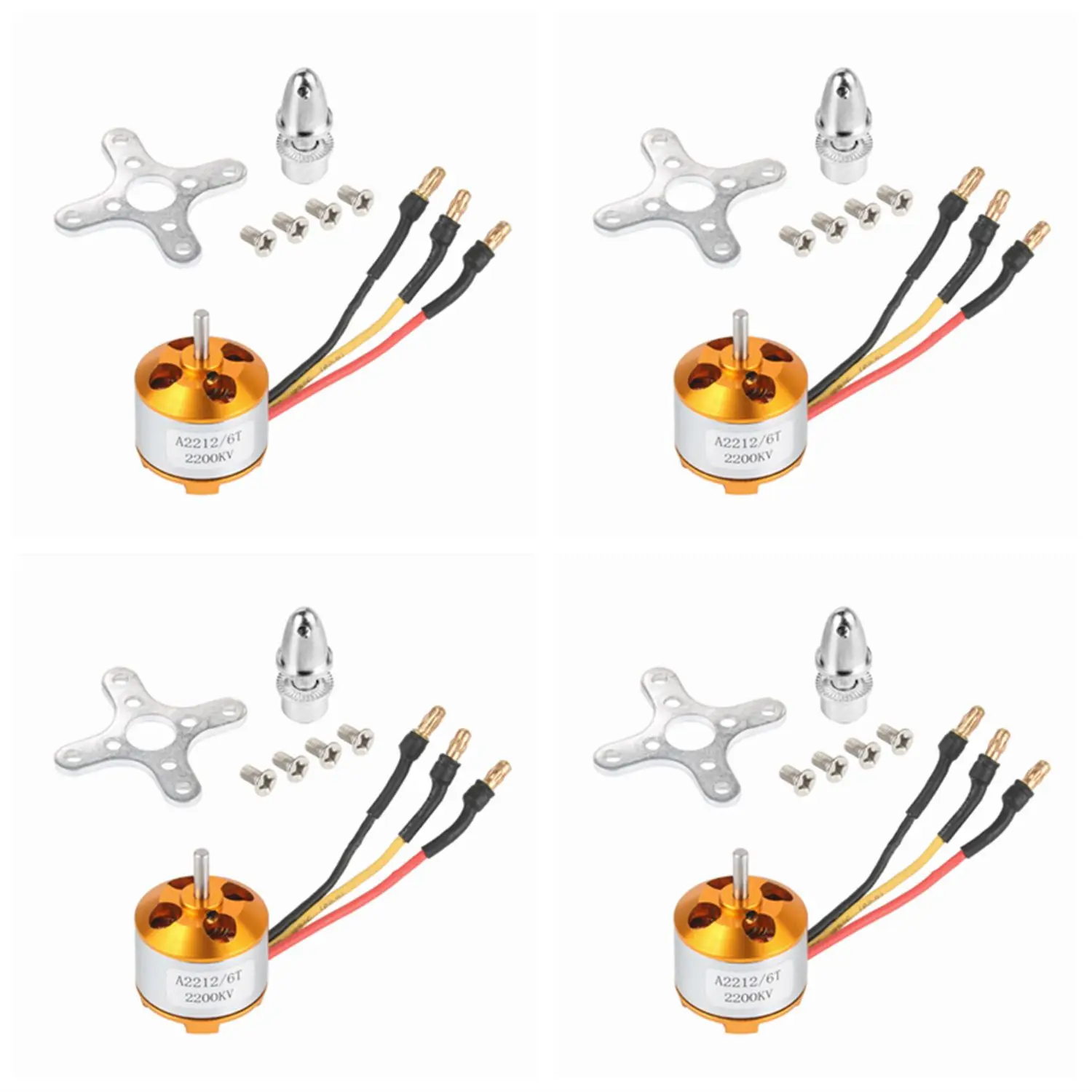 1400KV A2212 Brushless Outrunner Motor Airplane Aircraft Quadcopter Helicopter e