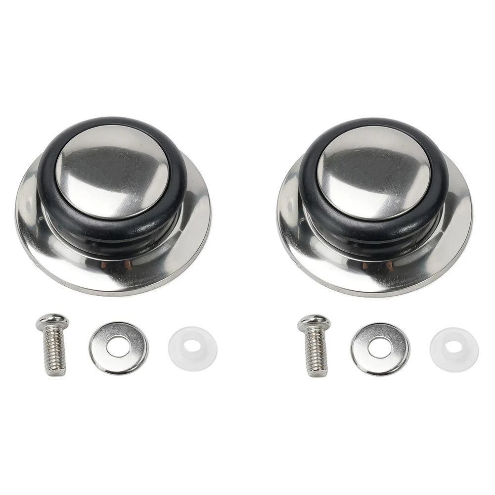 2pcs Replacement Pot Lid Handle For Kitchen Cookware