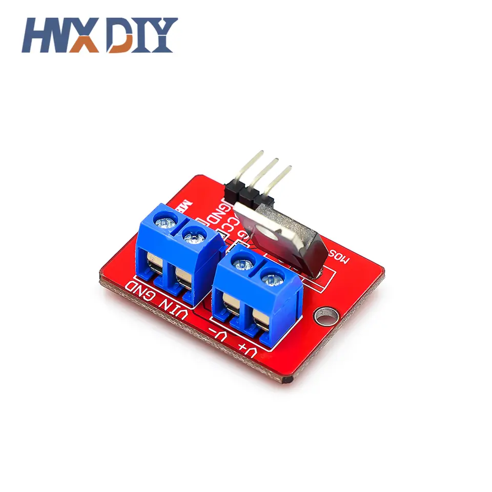 10pcs IRF520 MOS Driver Module PWM Dimmer 0-24V Top Mosfet Button IRF 520 For Arduino MCU ARM Raspberry pi image 5