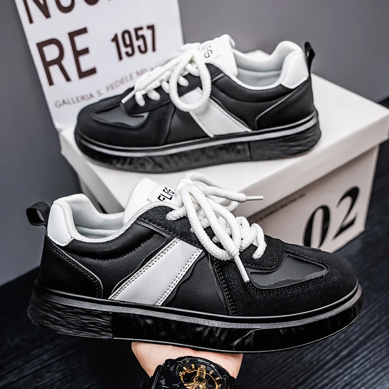 Spring new shoes men's trend of all low-top Korean version breathable personality youth leisure sports fashion shoes 3
