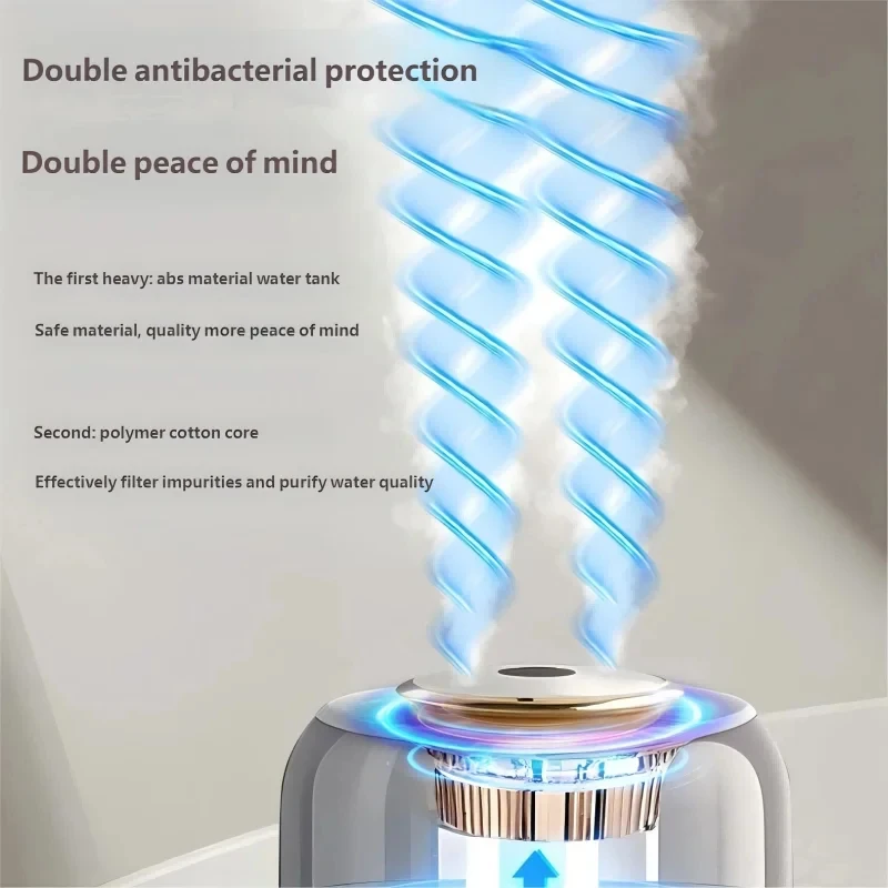 2025 New Quiet Air Humidifier Large Mist Volume Household Humidifier For Bedroom Pregnant Women Baby 5
