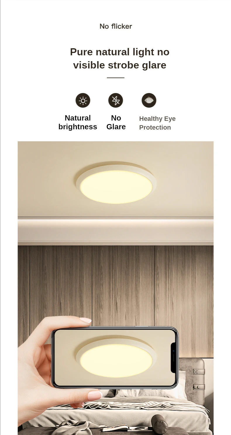 led ceiling lights Modern minimalist white ultra-thin round led Ceiling light home For Bedroom Living Room Study Creative Nordic Led Ceiling Lights led kitchen ceiling lights