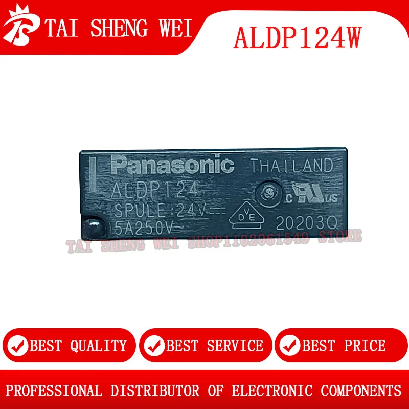 

5PCS-20PCS Relay ALDP124W DIP-4 ALDP124 24V 5A 250V DIP4 New original