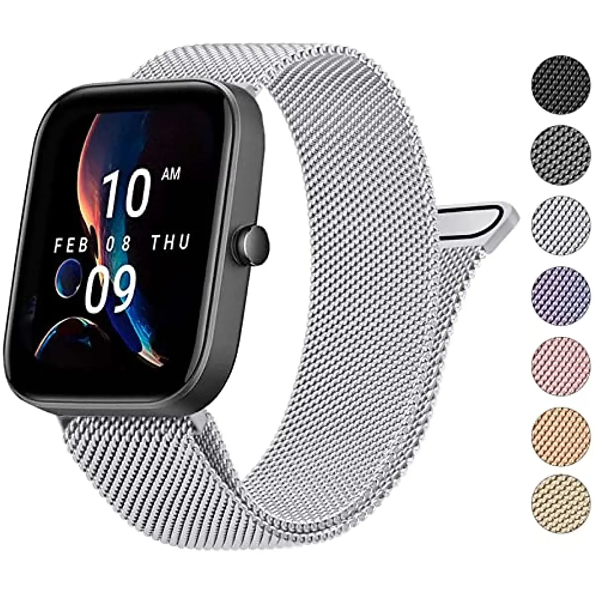 

22mm 20mm Band for Amazfit gtr 2 4 mini 47mm Magnetic Bracelet Samsung Galaxy Watch 4/5 Pro/ Classic Huawei watch gt 2 3 Strap
