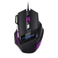 1 PC New Hyperspeed USB Gaming Mouse RGB Backlit Ergonomic Game Mice 7D Esports Wired Mouse for Laptop PC Gamer 3