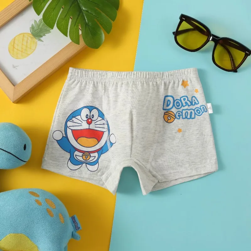 Doraemon Kids Boxer Briefs – Soft & Breathable Underwear for Boys