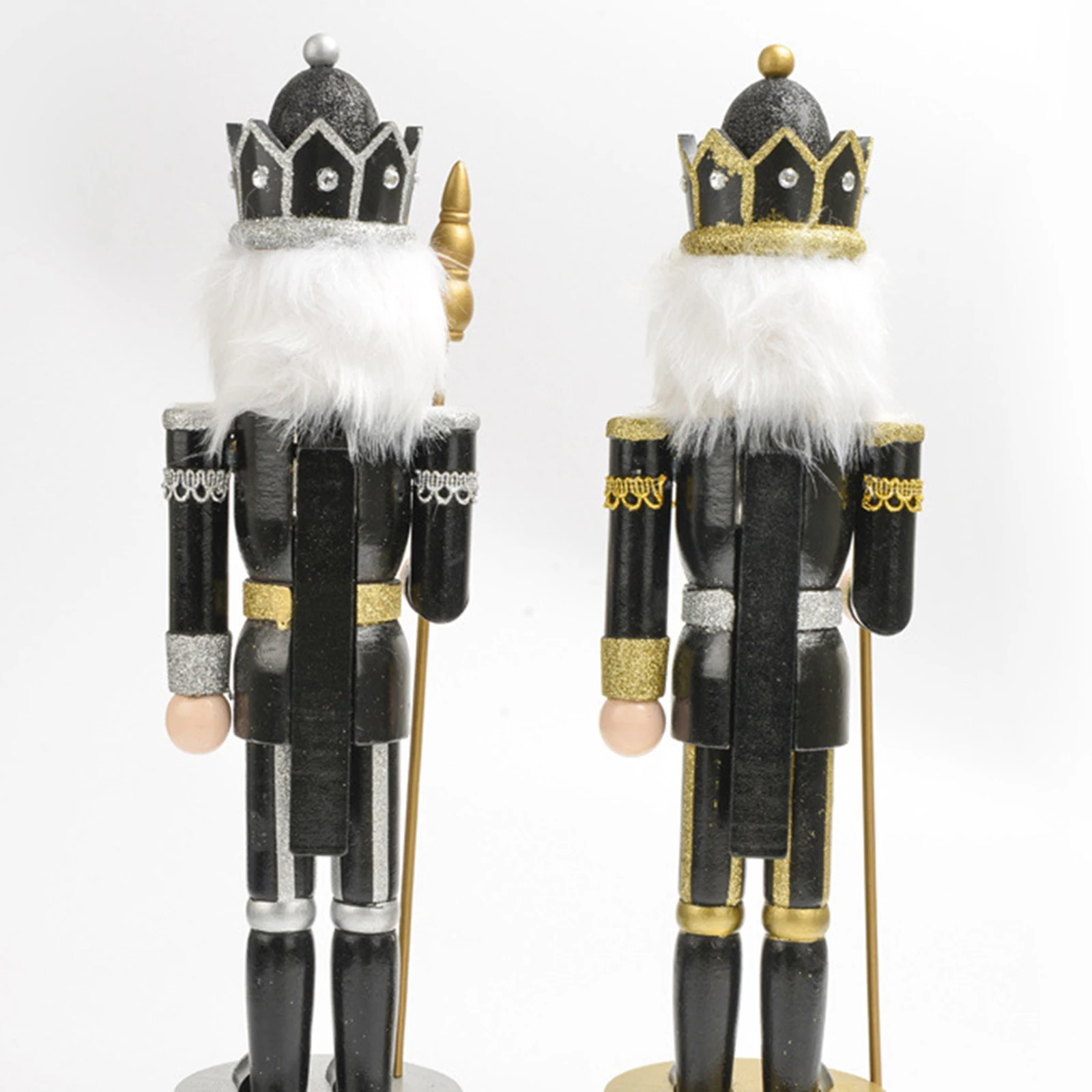 スクルージ マクダック くるみ割り人形 フィギュア 38センチメートルクリスマスくるみ割り人形フィギュアくるみ割り